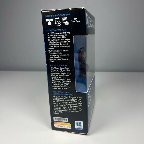 HP Webcam HD 4310 New In Sealed Box H2W19AA#ABC - Picture 2 of 6